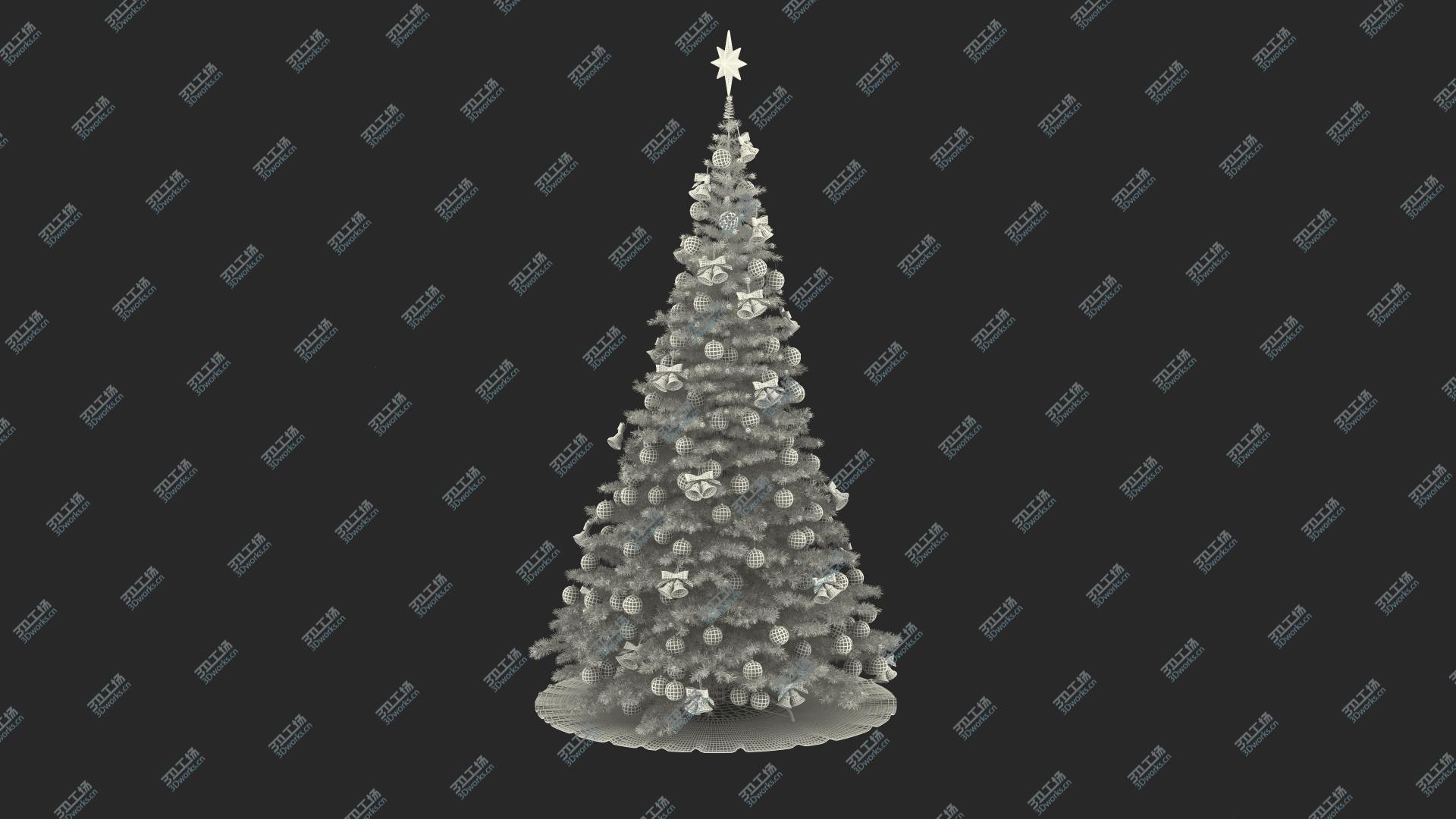 images/goods_img/2021040233/Christmas Tree with Silver Star Topper 3D model/4.jpg